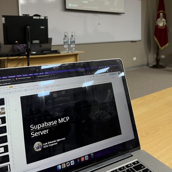 Imagen de la charla Supabase MCP Server